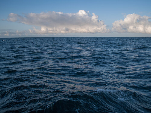 Das Meer soll besser geschützt werden. Blick auf die Meeresoberfläche.