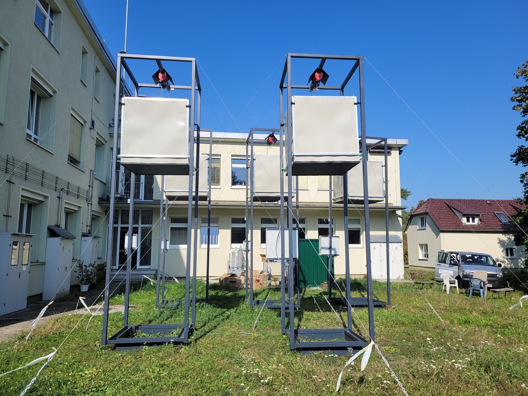 Five automatic chamber systems at ZALF e.V. Five automatic chamber systems at ZALF e.V.