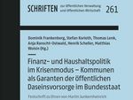 Titelseite der Die Festschrift „Finanz- und Haushaltspolitik im Krisenmodus"