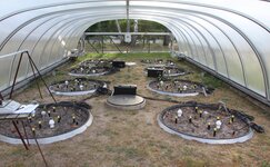 Drylab with closed sliding roof. Drylab with closed sliding roof.