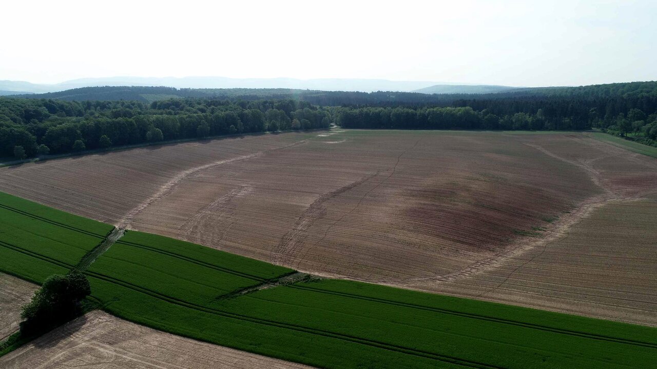 Bodenerosion durch Wasser in Südniedersachsen