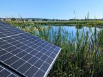 Photovoltaic system on moorland site