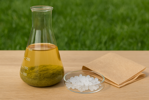 Hydrogele und Papier aus Gras – aus Pressrückständen entstehen neue biobasierte Materialien für Landwirtschaft und Industrie. Hydrogele und Papier aus Gras – aus Pressrückständen entstehen neue biobasierte Materialien für Landwirtschaft und Industrie.