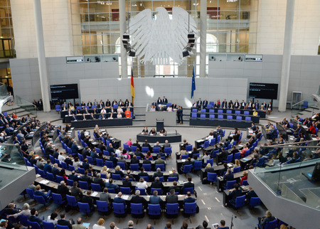 German Bundestag session