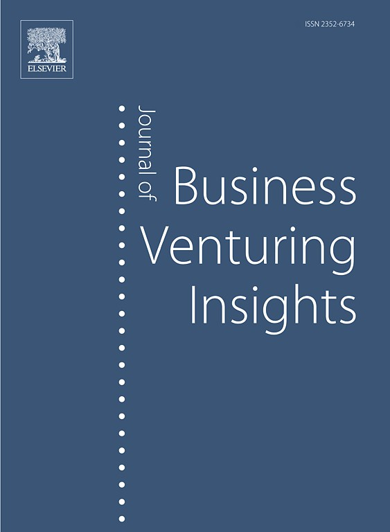 Cover des Journals Business Venturing Insights